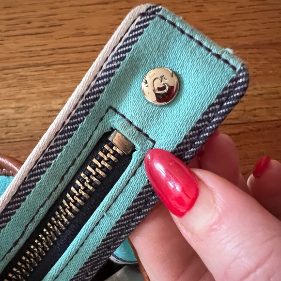 kate spade Key West multicolored striped shoulder bag satchel - Picture 8 of 11